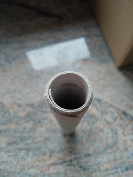 Zelf gerolde tube